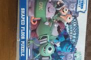 Monsters university shaped floor puzzle