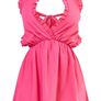 Plt pink ruffle halterneck dress bnwt Image 3