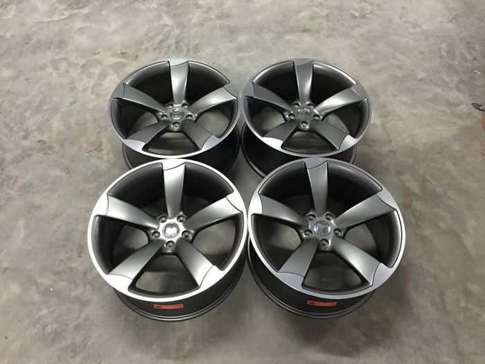 18" Inch Audi Ttrs Style Alloy Wheels - Vw Polo - Seat Ibiza - Audi A1 S1 Tt Mk1 Skoda Fabia - 5x100