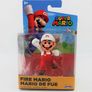BRAND NEW Super Mario Fire Mario Fist Bump 2.5 inch Action Figure Image 5