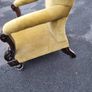 Early Victorian Library Armchair Image 4