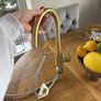 Gold kitchen tap Image 4