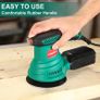 BRAND NEW 300W Random Orbital Electric Sander Machine with 12Pcs Sandpapers Image 4