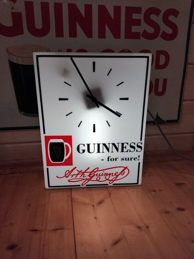 Guinness clock