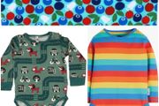 Baby vests 3-6 scandi x 3 Frugi Maxomorra Duns Sweden