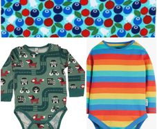 Baby vests 3-6 scandi x 3 Frugi Maxomorra Duns Sweden