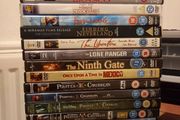 Johnny Depp Dvd Collection Pirates of the Caribbean Edward Scissorhands Blow Rum Diary Etc.