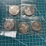 1992 Russia Commemorative Coins Lot of 5 Mixed Set 3 and 1 Ruble Roubles Rare Image 2