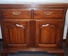 Thomasville flip-top serving cabinet