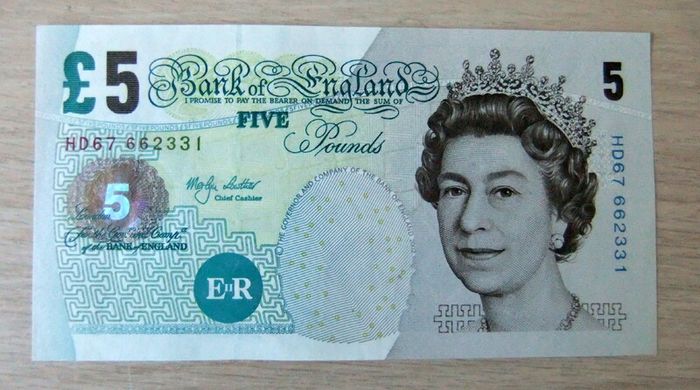 Old 5 Pounds