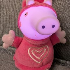 Peppa Pig teddy lights up