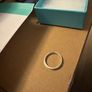 Tiffany's 1837 ring in silver, narrow, US Size 9 Image 4