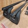 Thule 760 square bars 108 cm with Thule 751 foot pack Image 2