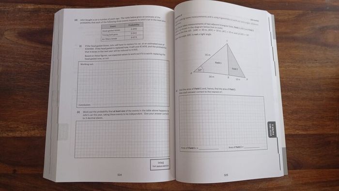 EXAM PAPERS 2026 - Maths Higher Level - Leaving Certificate