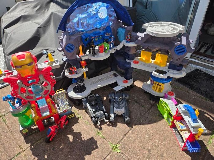 Batman/Spiderman toys bundle