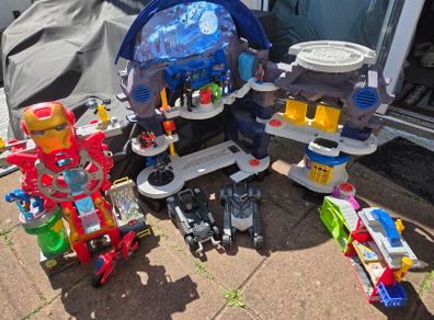 Batman/Spiderman toys bundle