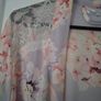 Indigo Sky Satin Wrap Robe and Chemise Nightdress - UK 10 to 12 - BNWT Image 2