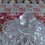 Antique French Baccarat glass bowl with lid Image 2