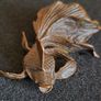 Bronze model of a koi carp. Image 2