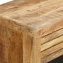 Sideboard Solid Mango Wood 160x40x80 cm Image 3