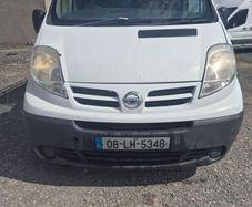08 nissan primastar 2.0 dsl