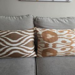 2 Helen Turkington cushions