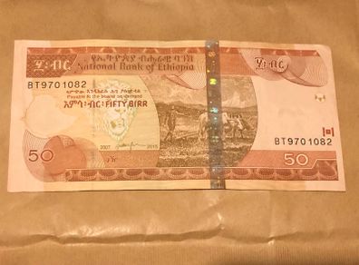 50 Birr 2007-2015 Ethiopia