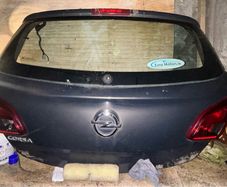 Opel Corsa 2017 boot lid gray 5 door