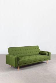 3-seater sofa bed in Brion linen (2 sofas)