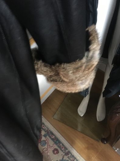 leather coat,good condition, size L