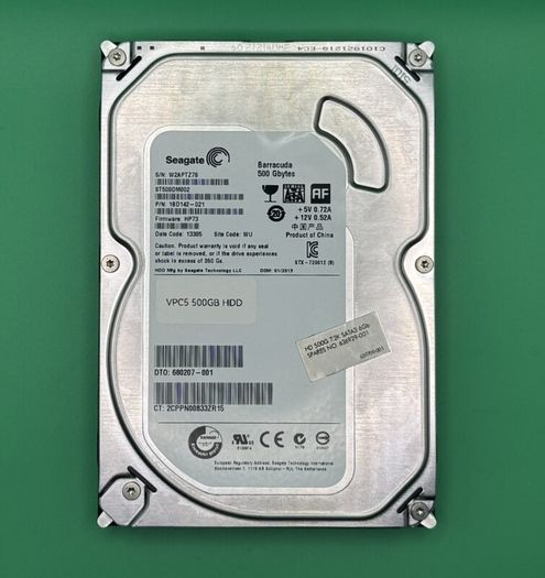 Seagate Barracuda 500GB 7200RPM SATA Hard Drive