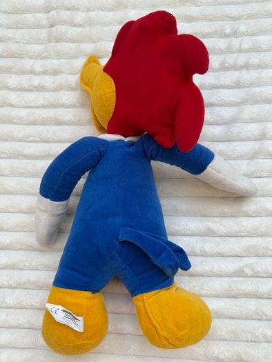 Vintage Woody Woodpecker Plush approx. 19" Walter Lantz Universal Studios Play by Play Plush Toy Used His head is FALLING down Please look a t the pictures