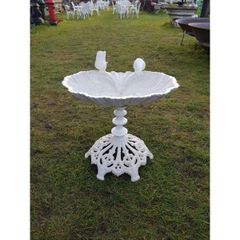 Cast Iron Bird Bath  Medium  H34