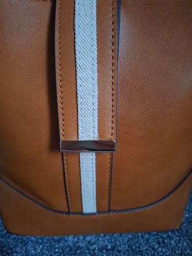 MISAKO tan handbag