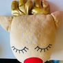 Christmas reindeer cushion or pillow Image 2