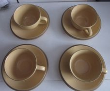Four Kalahari Sands Cup/Saucers