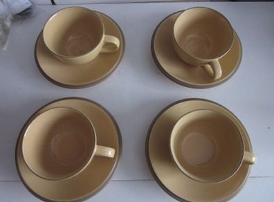 Four Kalahari Sands Cup/Saucers