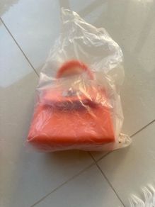 Girl's Mini Orange Crossover Bag