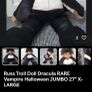 Russ Troll Doll Dracula RARE Vampire Halloween Image 5