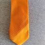 Orange silk tie in very good condition with no issues FREE STANDARD POSTAGE INCLUDED Image 2