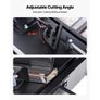 Chop Saw, 355 mm Stainless Steel Cold Cut Blade, 3500 W Powerful Brushless Motor, 750-1200 r/min Adjustable Speed, Metal Cutting Chop Saw for Metal Square and Flat Tubes, I-Shaped Steels Image 6