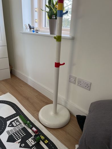 ikea children standing coattrack