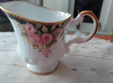 Queen's Midnight Rose Chintzy China Milk Jug