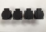 4 x Schuko European 16a Chassis Sockets to receive Plugs