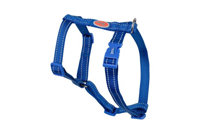 Pet Nova Dog Cat Adjustable Nylon Harness Blue XS - XL