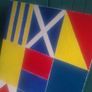 Oil on Canvas. "Nautical Flags". Image 2