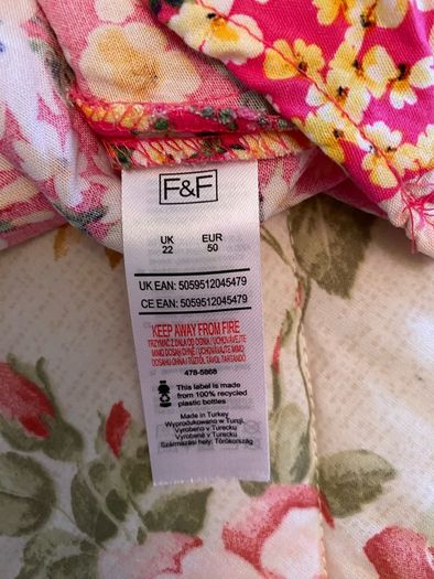 Fabulous coloured Dress Size 22