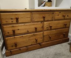 Chest of drawers and Bedside Locker
