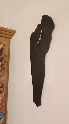 Hand Crafted Slate Clock