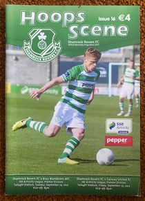 2015 Shamrock Rovers v Bray Wanderers AFC & Galway United FC - Airtricity League Premier Division Programme
